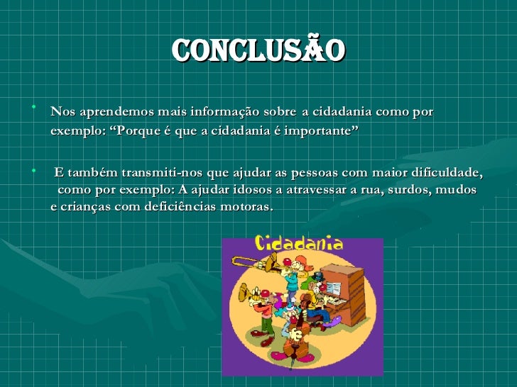 O Termo Cidadania é Explicado Pelo Seguinte Conceito