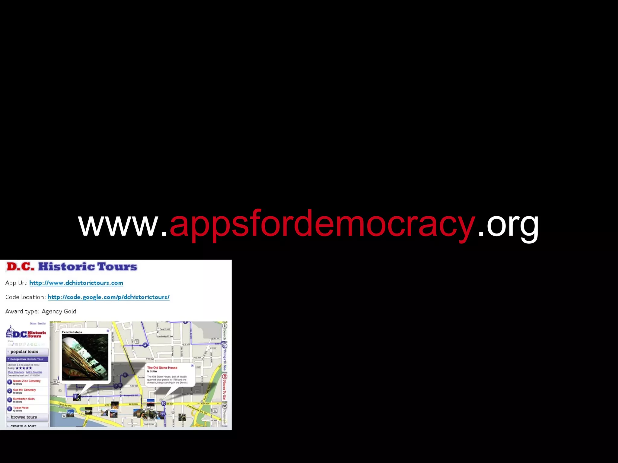 www. appsfordemocracy .org 