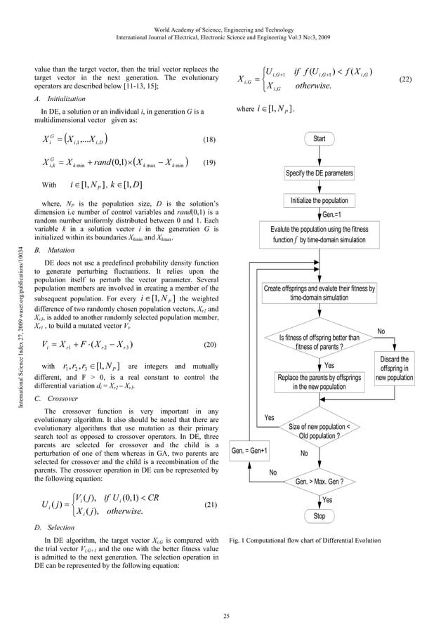 A combinedconventionalanddifferentialevolutionmethodformodel
