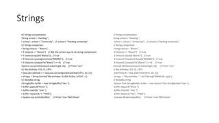 A comparison between C# and Java | PPT