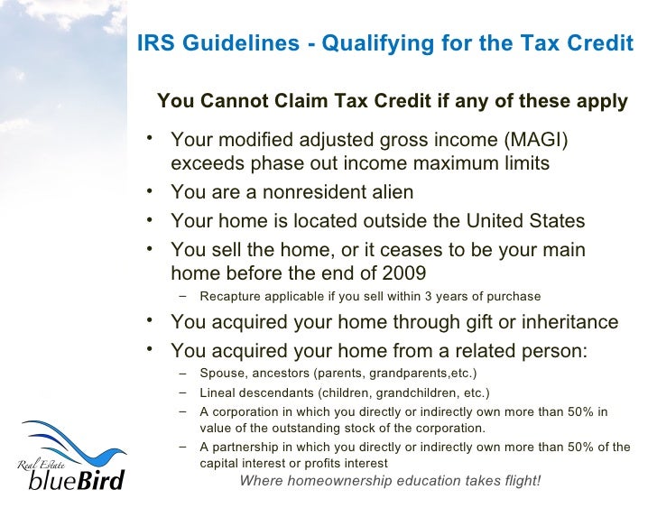 Understanding the First Time Homebuyer Tax Credit