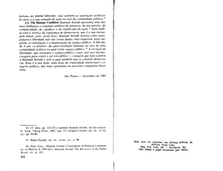 A condição Humana - Hannah Arendt