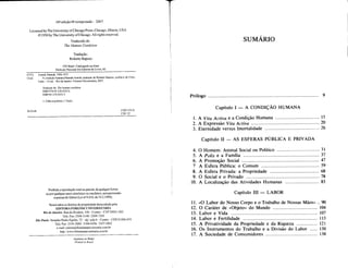 A condição Humana - Hannah Arendt