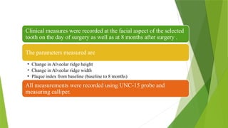 Alveolar ridge preservation with dentin autogenous bone graft | PPTX