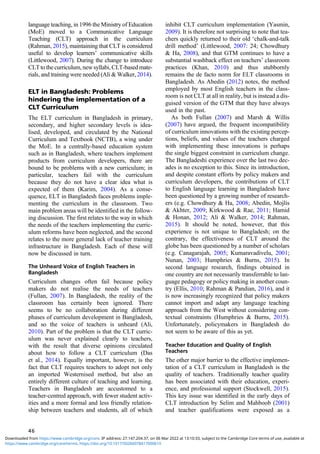 ACritical Investigation of English Language Teaching in Bangladesh | PDF