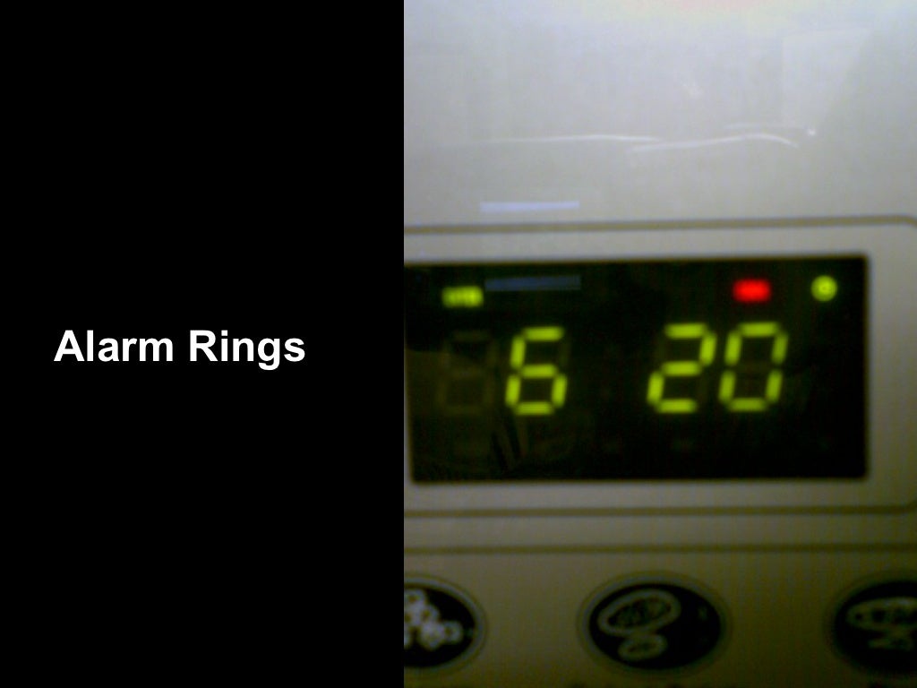 Alarm Rings