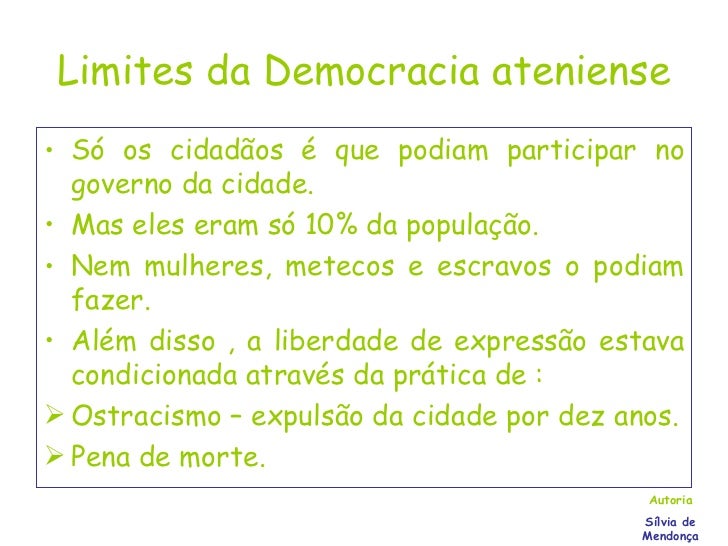 A Democracia Em Atenas