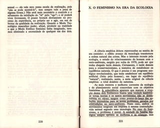 A dialética do sexo - Parte II