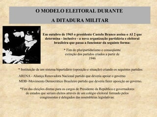 A Ditadura Militar