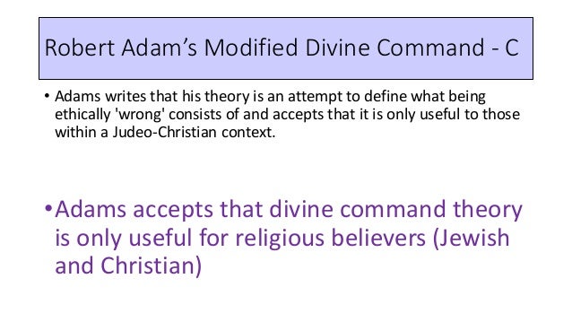 divine command theory william of ockham
