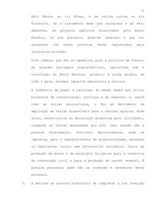 A Dívida Ecológica Brasileira