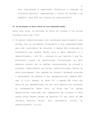 A Dívida Ecológica Brasileira