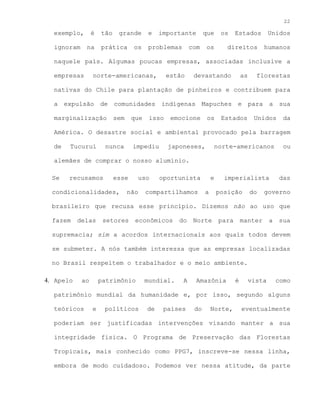 A Dívida Ecológica Brasileira