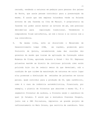 A Dívida Ecológica Brasileira