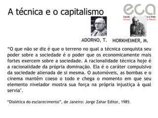 A Escola De Frankfurt E A Internet