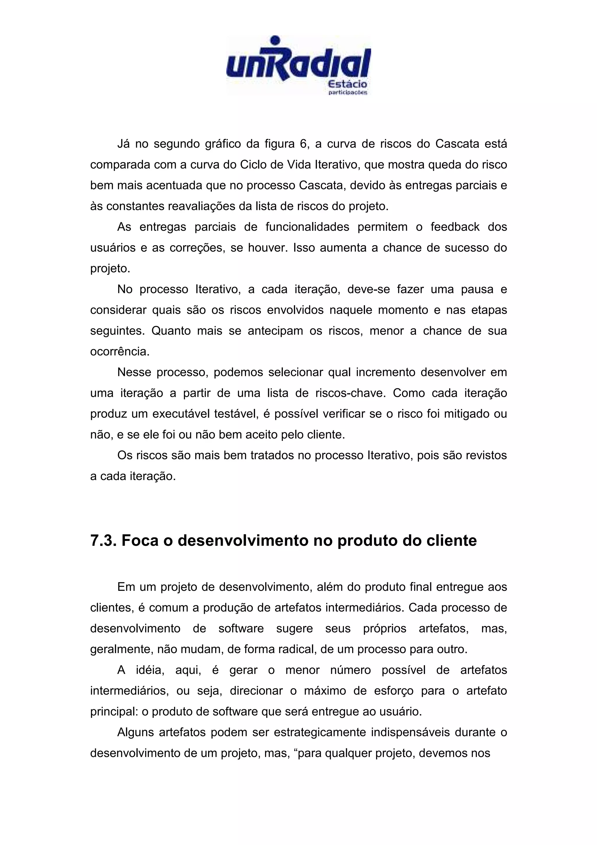 A Evolucao dos Processos de Desenvolvimento de Software