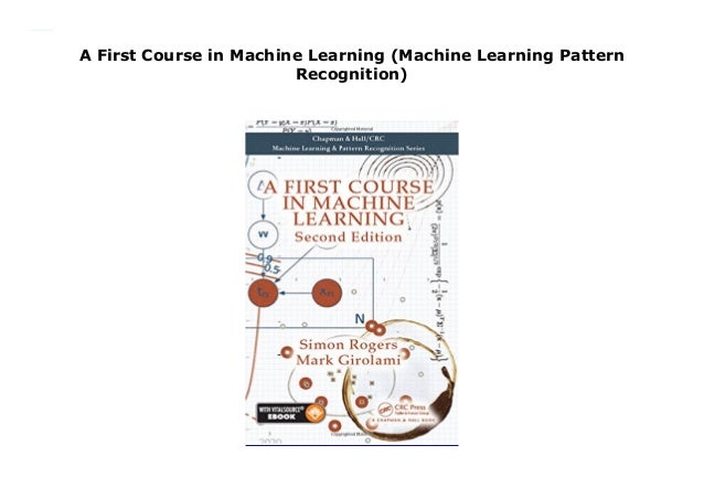 machine learning pattern recognition