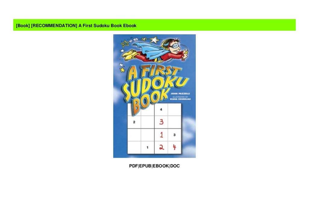  RECOMMENDATION A First Sudoku Book Ebook