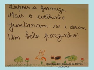 Biblioteca EB1 Macieira de Sarnes 2008/2009 