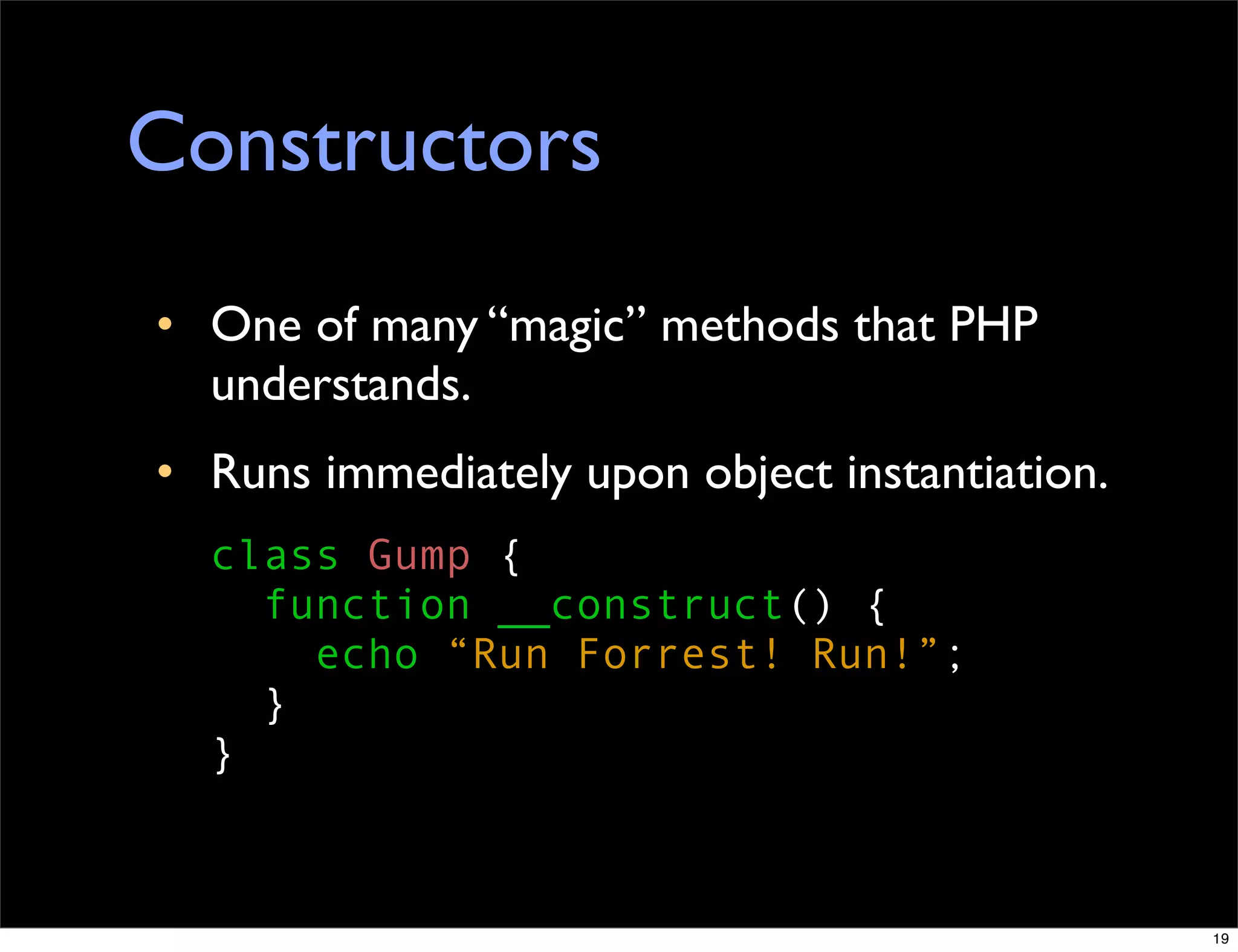 A Gentle Introduction To Object Oriented Php