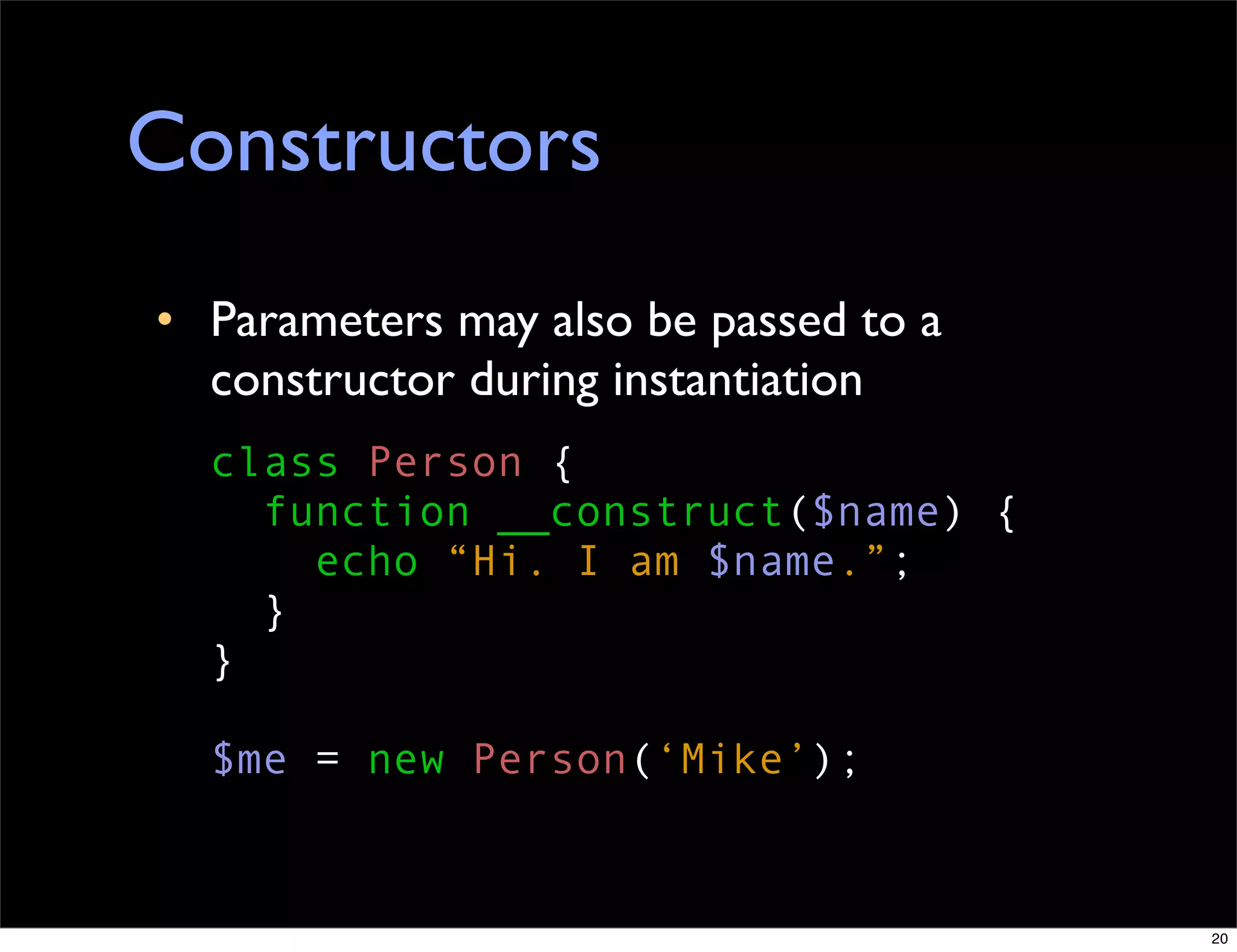 A Gentle Introduction To Object Oriented Php