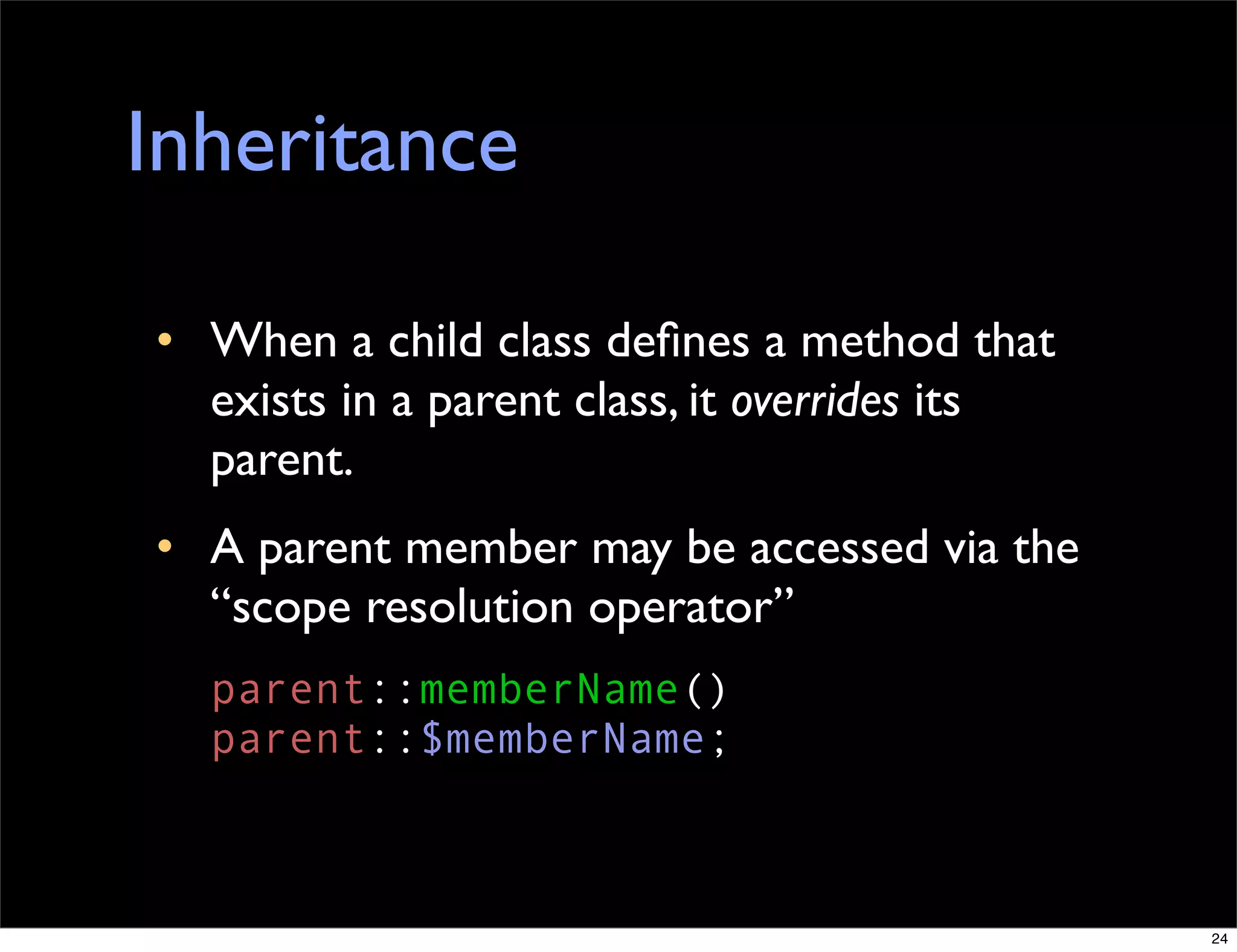 A Gentle Introduction To Object Oriented Php