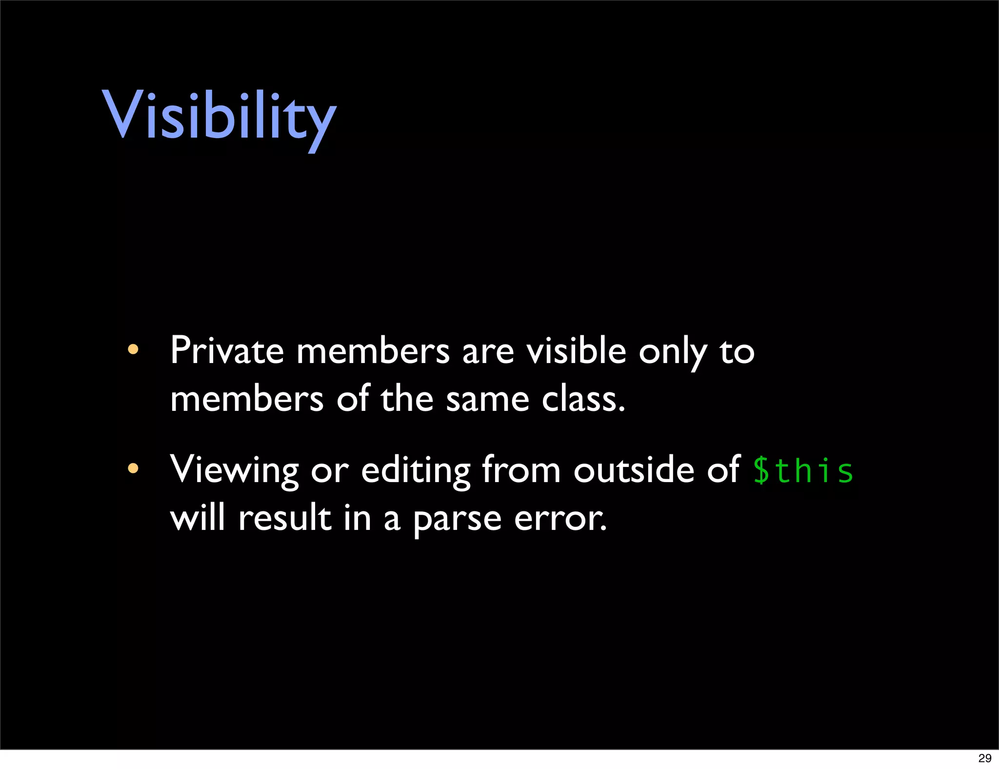 A Gentle Introduction To Object Oriented Php
