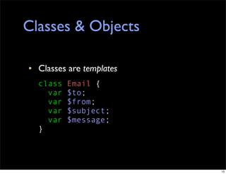 A Gentle Introduction To Object Oriented Php