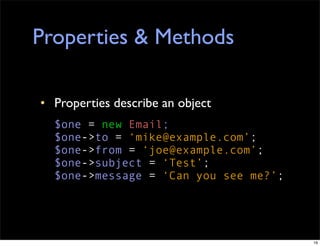 A Gentle Introduction To Object Oriented Php
