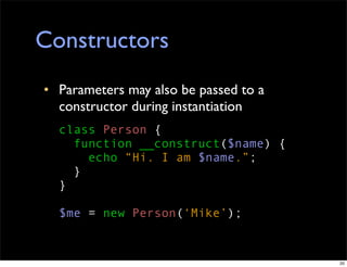 A Gentle Introduction To Object Oriented Php