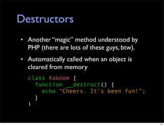 A Gentle Introduction To Object Oriented Php