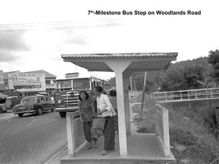 7 th -Milestone Bus Stop on Woodlands Road 