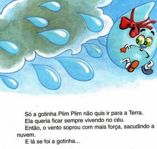 A gotinha Plim Plim, de Gerusa Rodrigues Pinto