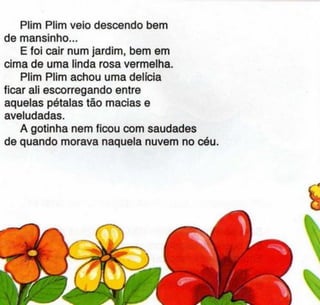 A gotinha Plim Plim, de Gerusa Rodrigues Pinto