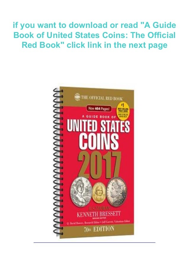 A Guide Book of United States Coins The Official Red Book Free Read