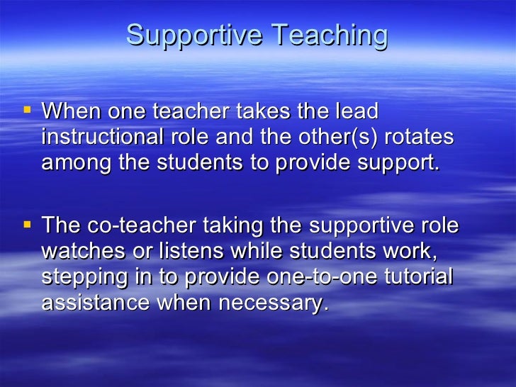 A Guide To Co Teaching