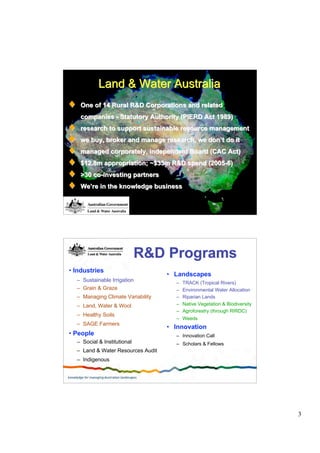 A Guide To Managing Applied R&D Canberra Dec 06