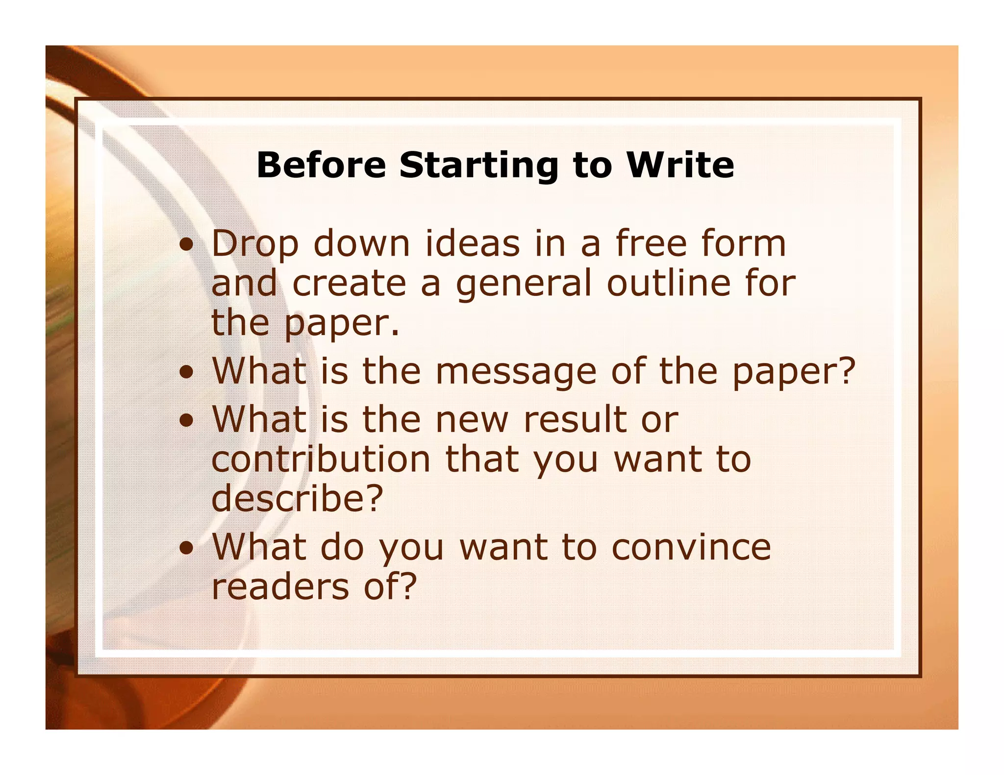 A Guide to Publication in Educational Technology