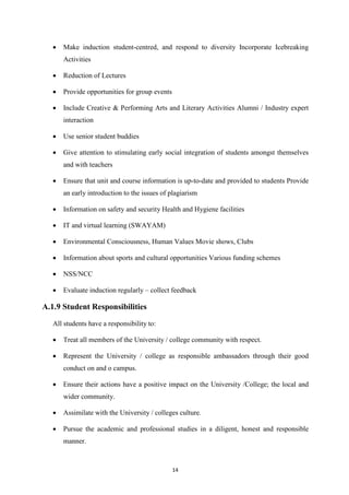 A guide to student induction programme by ugc | PDF