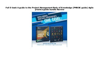 Full E-book A guide to the Project Management Body of Knowledge (PMBOK guide) Agile
practice guide bundle Review
Author : Project Management Institute Language : English Grade Level : 1-4 Product Dimensions : 8.6 x 0.7 x 9.2 inches Shipping Weight : 14 ounces Format : BOOKS Seller information : Project Management Institute ( 8? ) Link Download : https://cbookdownload5.blogspot.be/?book=1628253827 Synnopsis : A Guide to the Project Management Body of Knowledge (PMBOK Guide) is PMI s flagship publication and is a fundamental re-source for effective project management in any industry. It has been up-dated to reflect the latest good practices in project management. Over the past few years, more and more stakeholders have asked us for content on agile and more are using agile practices., That s why infor-mation on agile practices will be included alongside traditional approach-es in this sixth edition and we partnered with Agile Alliance to create the new Agile Practice Guide.The PMBOK Guide Sixth Edition and Agile Practice Guide were created to complement each other. Together these two publications are a pow-erful tool that enable the right approach for the right project.This dynamic duo presents solutions for project delivery professionals working in the entire spectrum of approaches from predictive (or wa-terfall) to cutting edge agile methodologies.
 