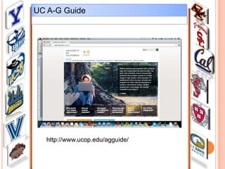 UC A-G Guide

http://www.ucop.edu/agguide/

 