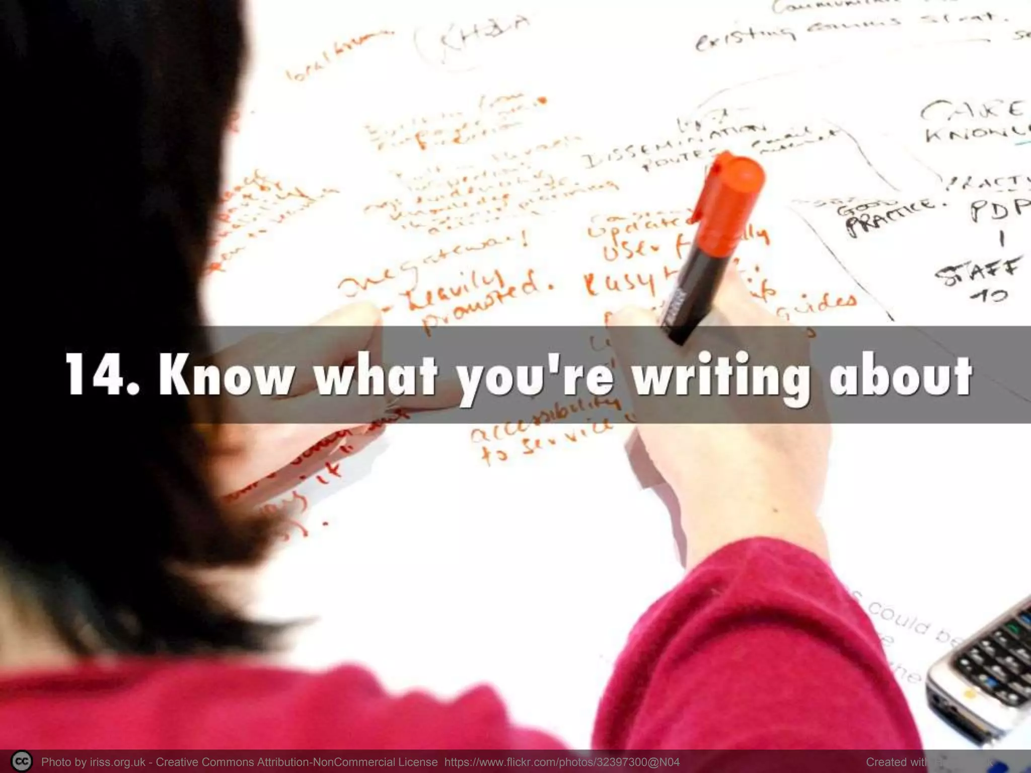 Photo by iriss.org.uk - Creative Commons Attribution-NonCommercial License https://www.flickr.com/photos/32397300@N04 Created with Haiku Deck
 