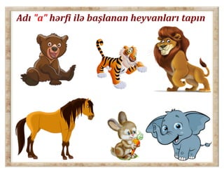 A hərfi