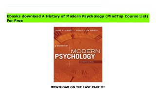 DOWNLOAD ON THE LAST PAGE !!!!
Download direct A History of Modern Psychology (MindTap Course List) Don't hesitate Click https://bestebookeducatif.blogspot.co.uk/?book=1305630041 Important Notice: Media content referenced within the product description or the product text may not be available in the ebook version. Download Online PDF A History of Modern Psychology (MindTap Course List), Download PDF A History of Modern Psychology (MindTap Course List), Read Full PDF A History of Modern Psychology (MindTap Course List), Read PDF and EPUB A History of Modern Psychology (MindTap Course List), Read PDF ePub Mobi A History of Modern Psychology (MindTap Course List), Reading PDF A History of Modern Psychology (MindTap Course List), Download Book PDF A History of Modern Psychology (MindTap Course List), Read online A History of Modern Psychology (MindTap Course List), Download A History of Modern Psychology (MindTap Course List) pdf, Download epub A History of Modern Psychology (MindTap Course List), Download pdf A History of Modern Psychology (MindTap Course List), Read ebook A History of Modern Psychology (MindTap Course List), Download pdf A History of Modern Psychology (MindTap Course List), A History of Modern Psychology (MindTap Course List) Online Read Best Book Online A History of Modern Psychology (MindTap Course List), Read Online A History of Modern Psychology (MindTap Course List) Book, Read Online A History of Modern Psychology (MindTap Course List) E-Books, Read A History of Modern Psychology (MindTap Course List) Online, Download Best Book A History of Modern Psychology (MindTap Course List) Online, Download A History of Modern Psychology (MindTap Course List) Books Online Read A History of Modern Psychology (MindTap Course List) Full Collection, Read A History of Modern Psychology (MindTap Course List) Book, Download A History of Modern Psychology (MindTap Course List) Ebook A History of Modern Psychology (MindTap Course List) PDF Download
online, A History of Modern Psychology (MindTap Course List) pdf Read online, A History of Modern Psychology (MindTap Course List) Download, Read A History of Modern Psychology (MindTap Course List) Full PDF, Download A History of Modern Psychology (MindTap Course List) PDF Online, Download A History of Modern Psychology (MindTap Course List) Books Online, Download A History of Modern Psychology (MindTap Course List) Full Popular PDF, PDF A History of Modern Psychology (MindTap Course List) Download Book PDF A History of Modern Psychology (MindTap Course List), Download online PDF A History of Modern Psychology (MindTap Course List), Read Best Book A History of Modern Psychology (MindTap Course List), Download PDF A History of Modern Psychology (MindTap Course List) Collection, Read PDF A History of Modern Psychology (MindTap Course List) Full Online, Download Best Book Online A History of Modern Psychology (MindTap Course List), Read A History of Modern Psychology (MindTap Course List) PDF files, Download PDF Free sample A History of Modern Psychology (MindTap Course List), Download PDF A History of Modern Psychology (MindTap Course List) Free access, Read A History of Modern Psychology (MindTap Course List) cheapest, Read A History of Modern Psychology (MindTap Course List) Free acces unlimited
Ebooks download A History of Modern Psychology (MindTap Course List)
For Free
 