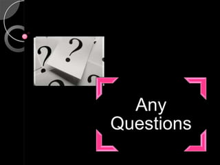 Any
Questions
 