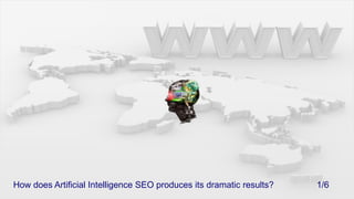 How does Artificial Intelligence SEO produces its dramatic results?			1/6