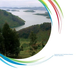 A panoramic view of Lake Burera, Rwanda 
©FAO/G. Napolitano 
 