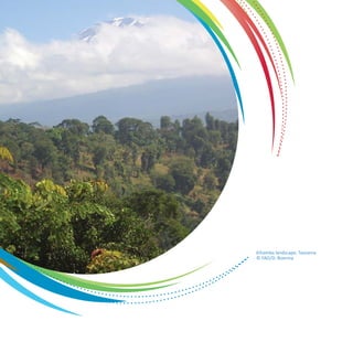 Kihamba landscape, Tanzania 
© FAO/D. Boerma 
 