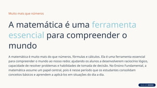 A-Importancia-da-Matematica-no-Ensino-Fundamental | PPTX