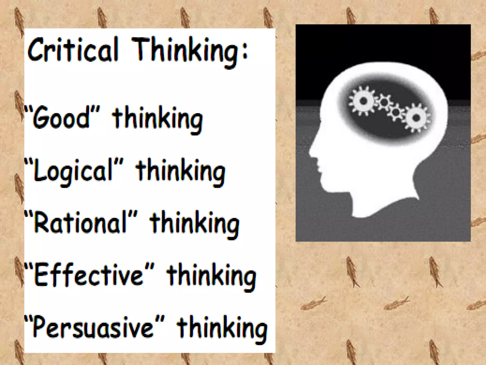 Introduction to critical thinking